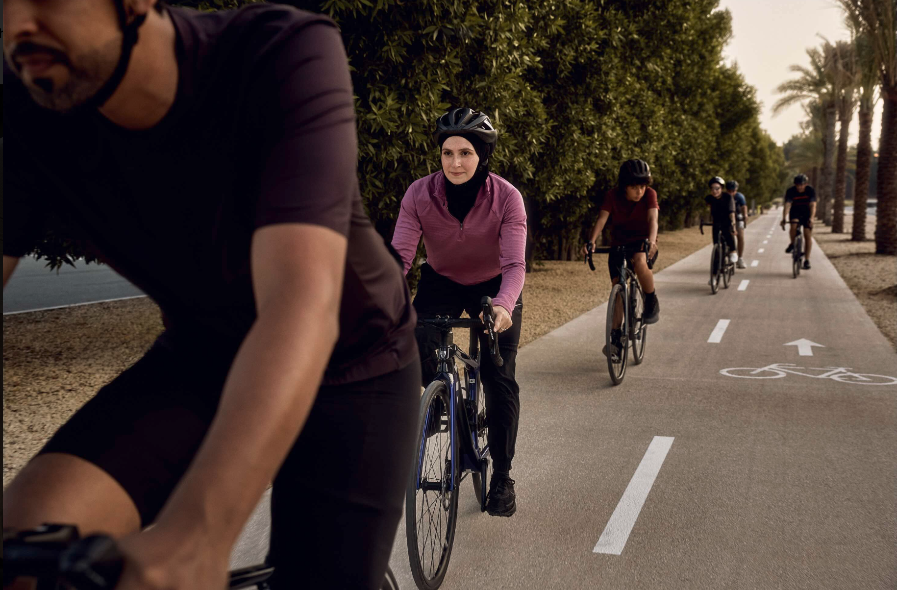 Athlon cycling track