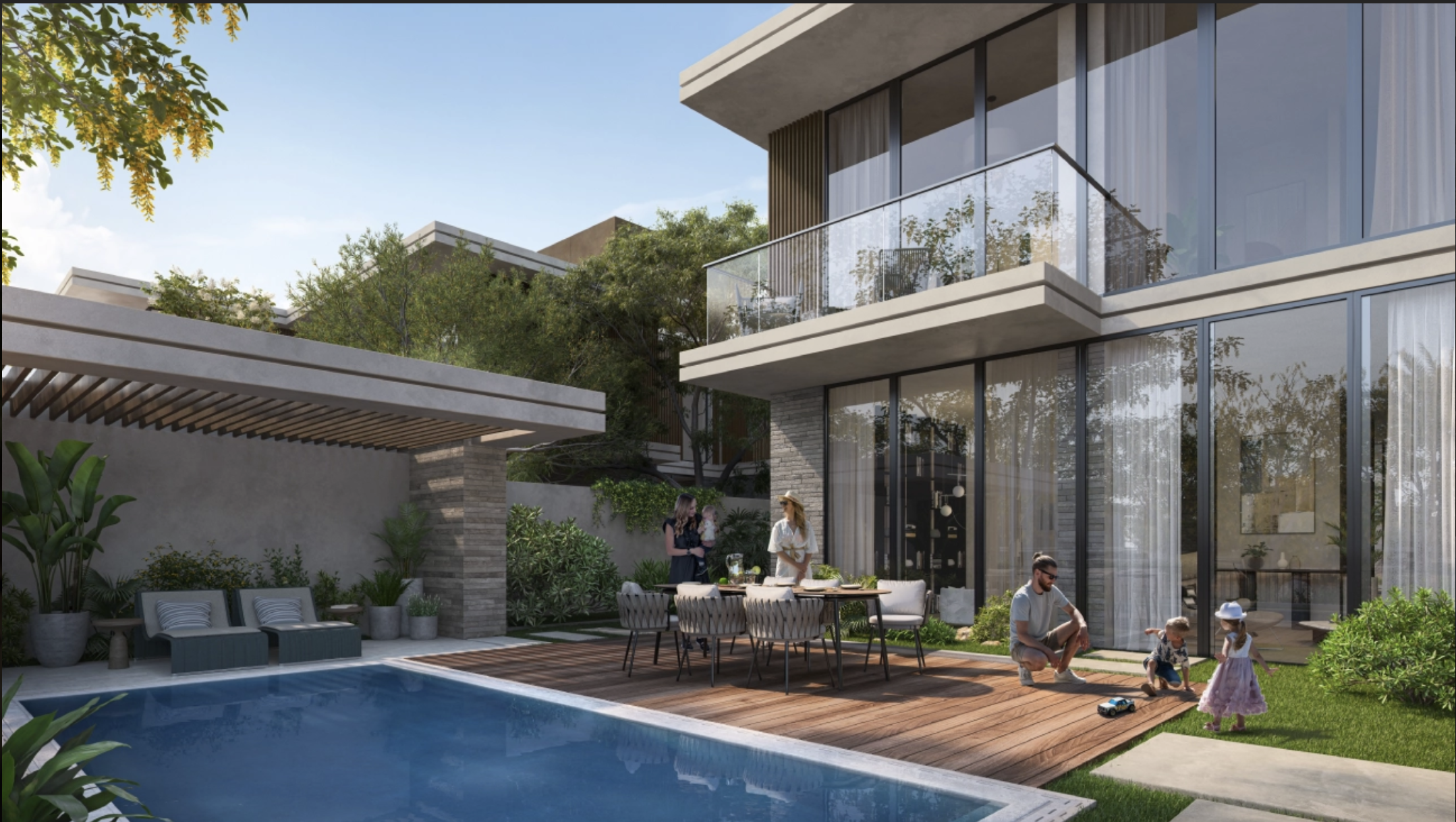 Athlon pool villa