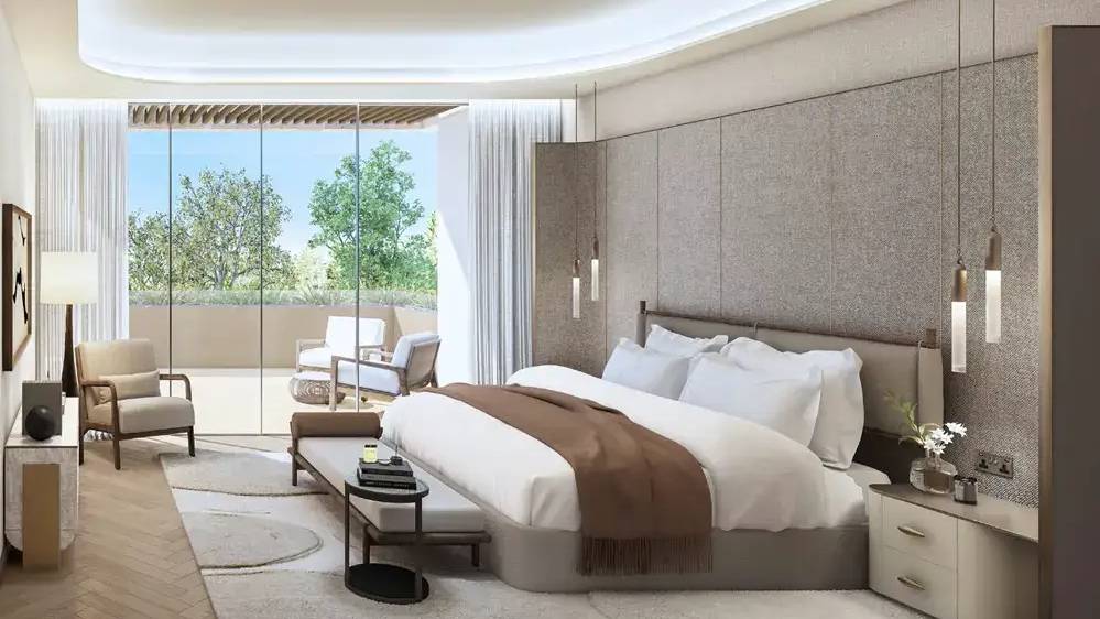 Serra Ghaf Woods bedroom